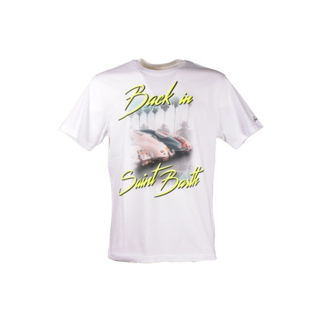 T-shirt Uomo Saint Barth Mc2 Bianco