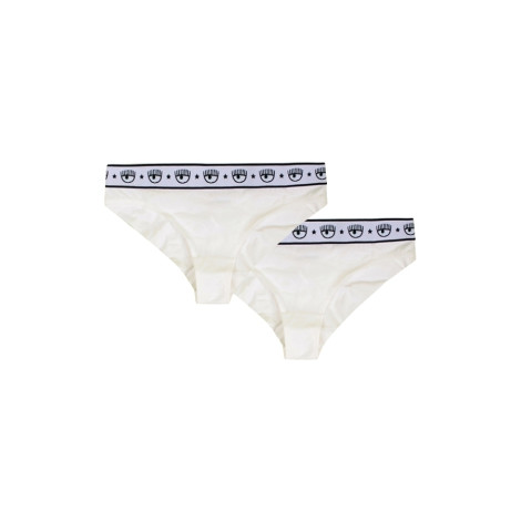 Slip Donna Chiara Ferragni Bi-Pack Bianco