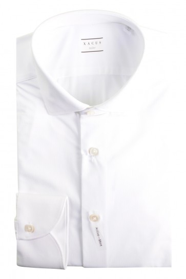 White Cotton Men's Xacus Active Shirt