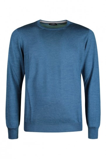 Blue Men's Barba Napoli Sweater