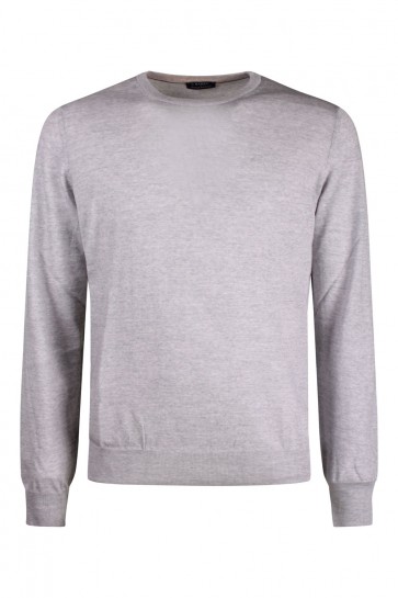 Grey Men's Barba Napoli Sweater