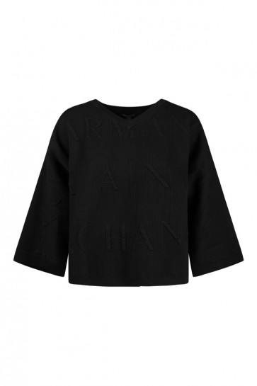 Black Woman's Armani Exchange Sweater