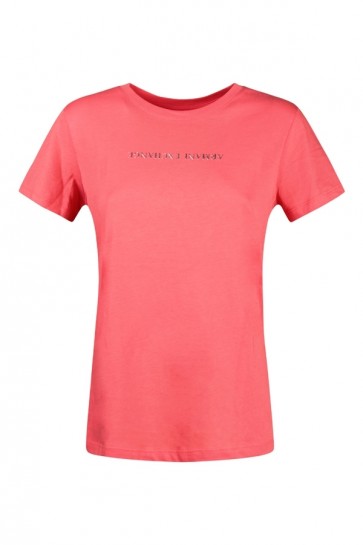 Pink Woman's Armani Exchange T-Shirt