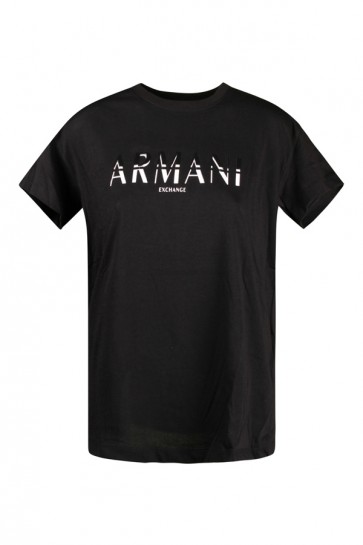Black Woman's Armani Exchange T-Shirt
