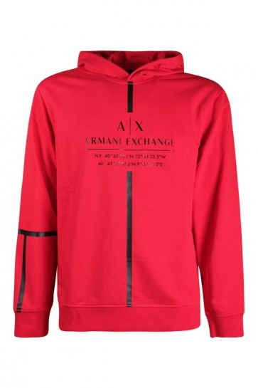 Red Men's Armani Exchange Sweatshirt