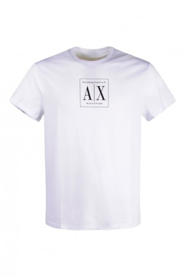 T-shirt Uomo Armani Exchange Bianco