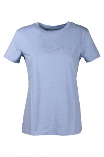T-shirt Donna Armani Exchange Azzurro
