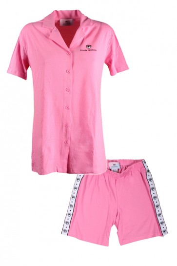 Chiara Ferragni Pink Underwear Pajamas