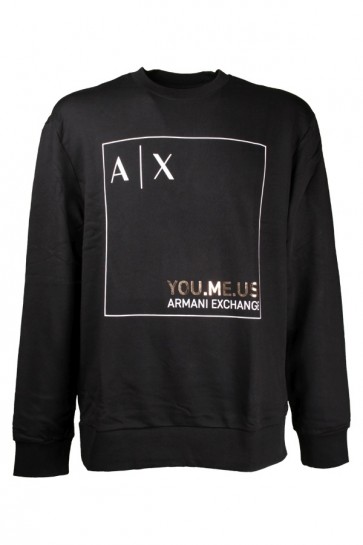 Man Black Sweatshirt Armani Exchange