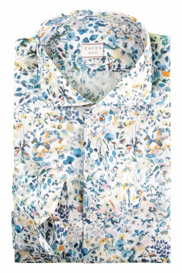 Cotton Floral Men's Xacus Shirt 