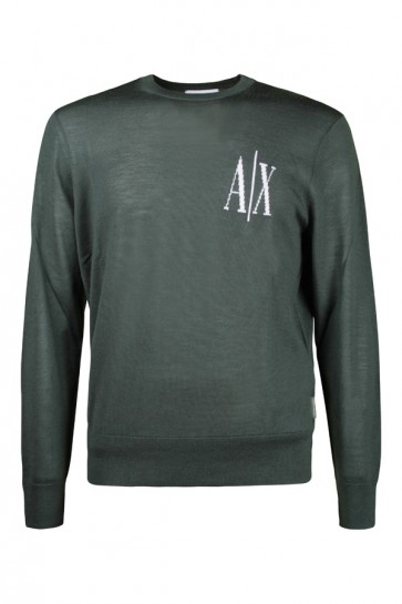 Dark Green Men's Armani Exchange Sweater