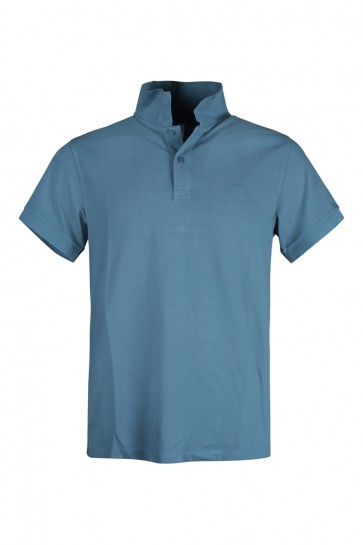 Grey-blue Men's Sun 68 Polo T-Shirt