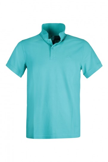 Turquoise Men's Sun 68 Polo T-Shirt