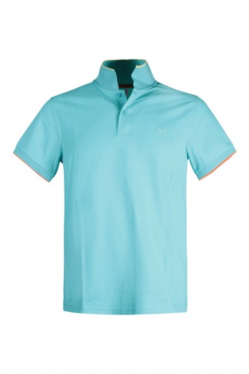 Acquamarine Men's Sun68 Polo T-Shirt