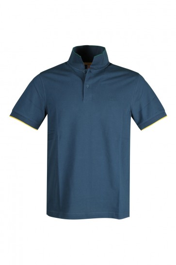 Blue Men's Sun68 Polo T-Shirt