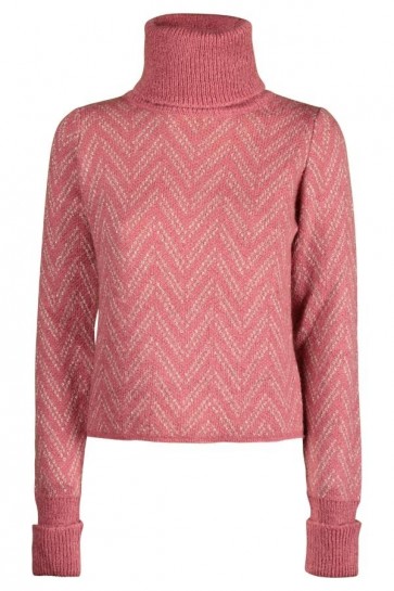 Woman Pink Sweater Kocca
