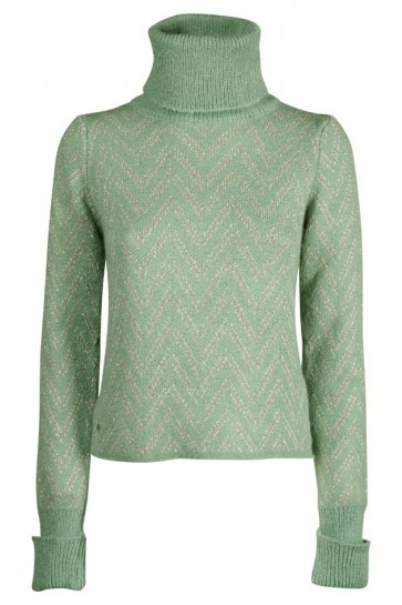 Woman Green Sweater Kocca