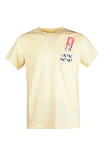 Yellow Men's Saint Barth Mc2 T-Shirt