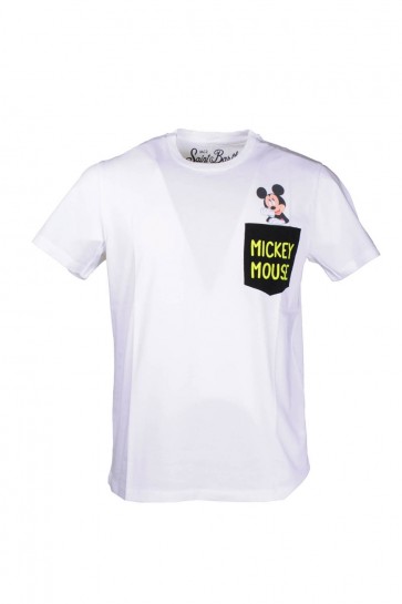Saint Barth Mc2 Man White T-shirt