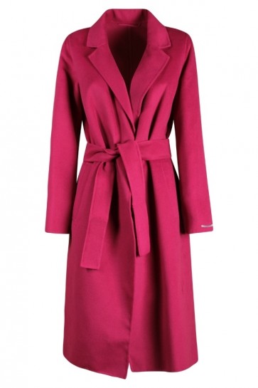 Woman Pink Coat Emme Marella