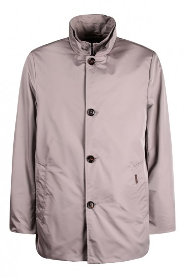 Grey Men's Moorer Raincoat Jacket