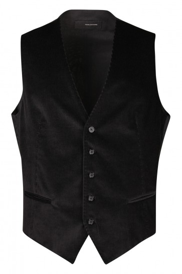 Black Tagliatore Man's Vest 