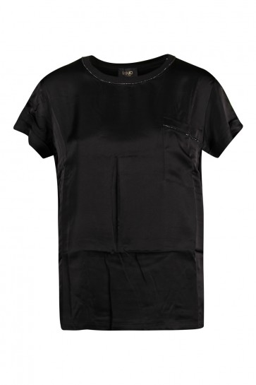 Black Women's Liu Jo T-Shirt