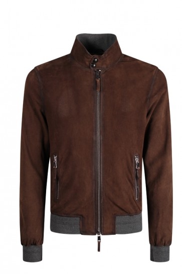Brown Men's The Jack Leather Jacket