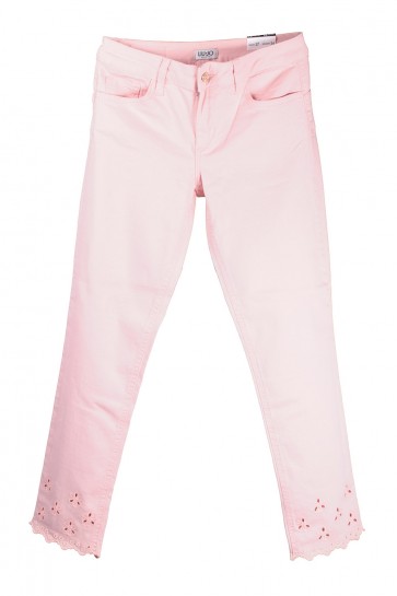 Liu Jo Woman Pink Jeans