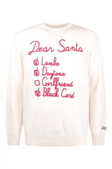 White Men's Saint Barth Mc2 Sweater