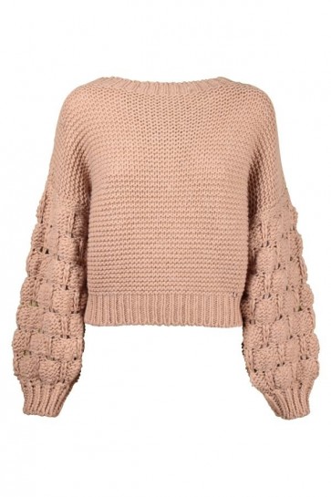 Woman's Beige Sweater Kocca