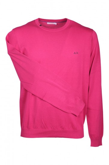 Sun 68 Man Pink Sweater art. K30101 col. 97