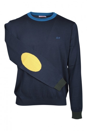 Sun 68 Man Blue Sweater art. K30106 col. 07