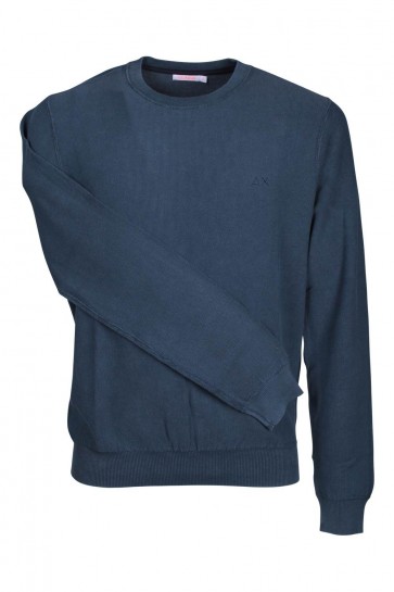 Sun 68 Man Blue Sweater art. K30109 col. 07
