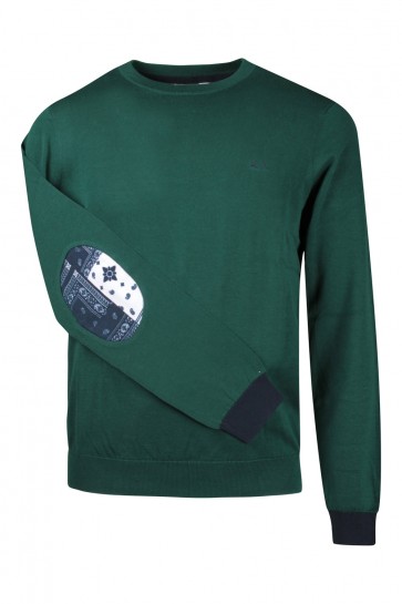 Green Men's Sun 68 Sweater