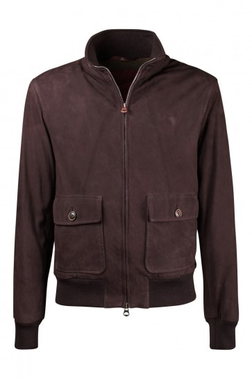 Brown Stewart Men's leather jacket