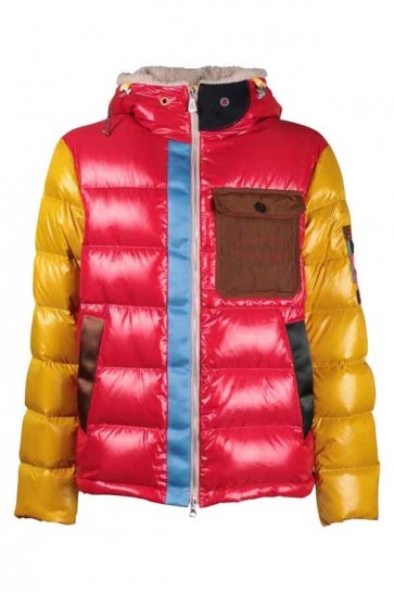 Man's Red Down Jacket Peuterey