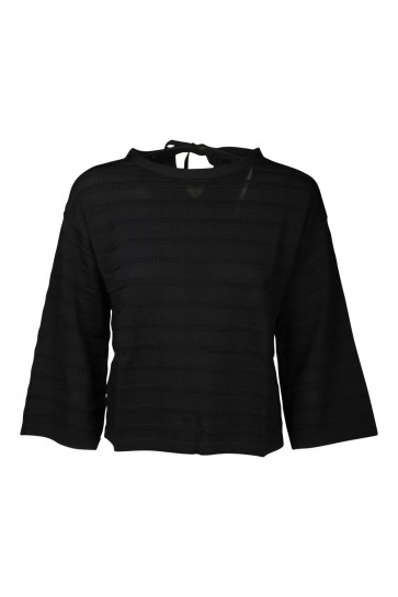 Seventy Woman Black Sweater art. MT2533 col. 999