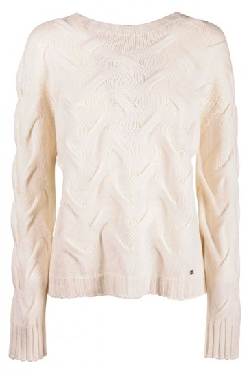 Woman White Sweater Kocca