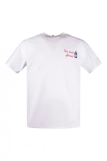 White Men's Saint Barth Mc2 T-Shirt