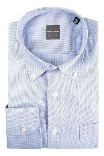Blue Bottega Artigiana Men's Shirt