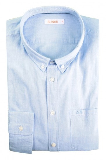 Light Blue Men's Sun 68 Shirt