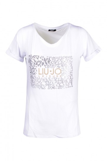 White Woman's Liu Jo T-Shirt
