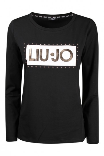 Black Women's Liu Jo T-Shirt 