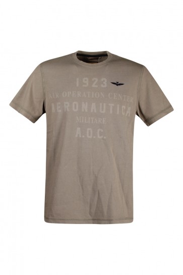 Military Green Men's Aeronautica Militare T-shirt