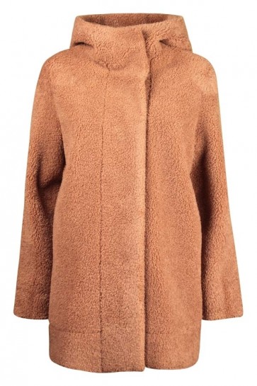 Beige Women's Rrd Reversible Teddy Coat