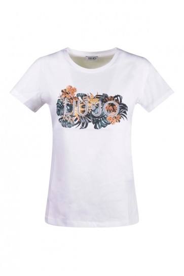 White Women's Liu Jo T-shirt 
