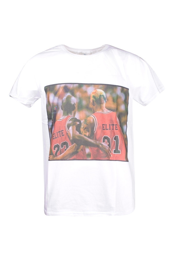 White Men s L elit 55 T shirt