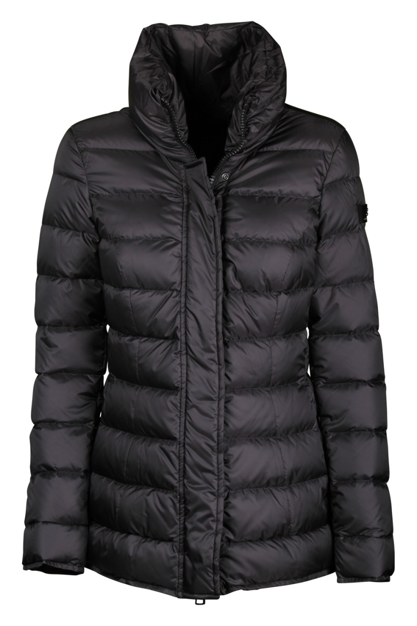 Ferracinshop Black Woman's Peuterey Down Jacket