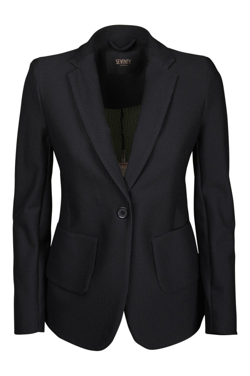 Ferracinshop Seventy Woman Black Jacket Men s women s and casual clothes